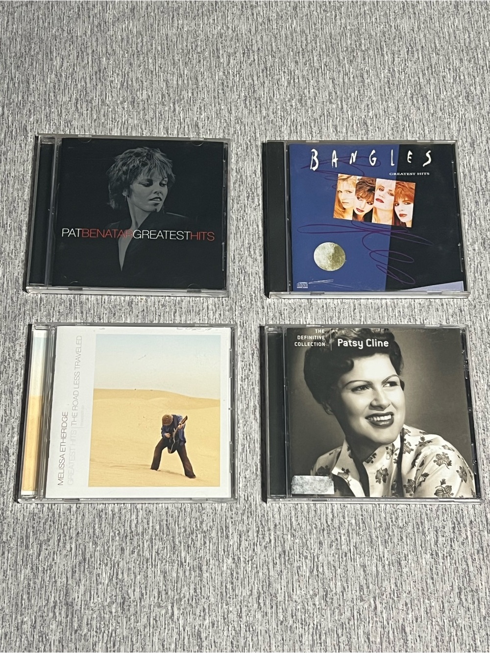Assorted Music Greatest Hits CD Collection -The Bangles, Pat, Patsy, Melissa